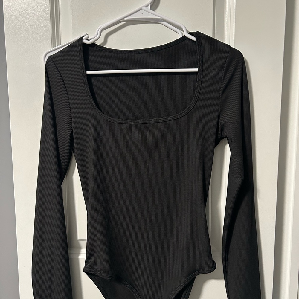 Amazon Black Long Sleeve Bodysuit